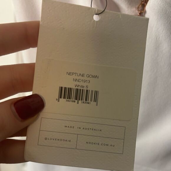 Nookie Neptune Gown in White size small NWT - Picture 7 of 7